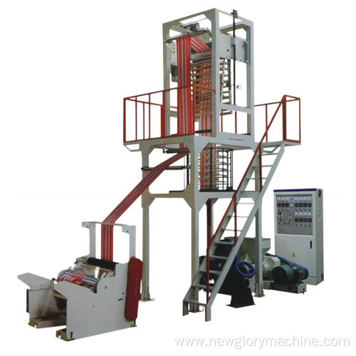 Double-colour Striped Film Blowing Machine(SJ Series)